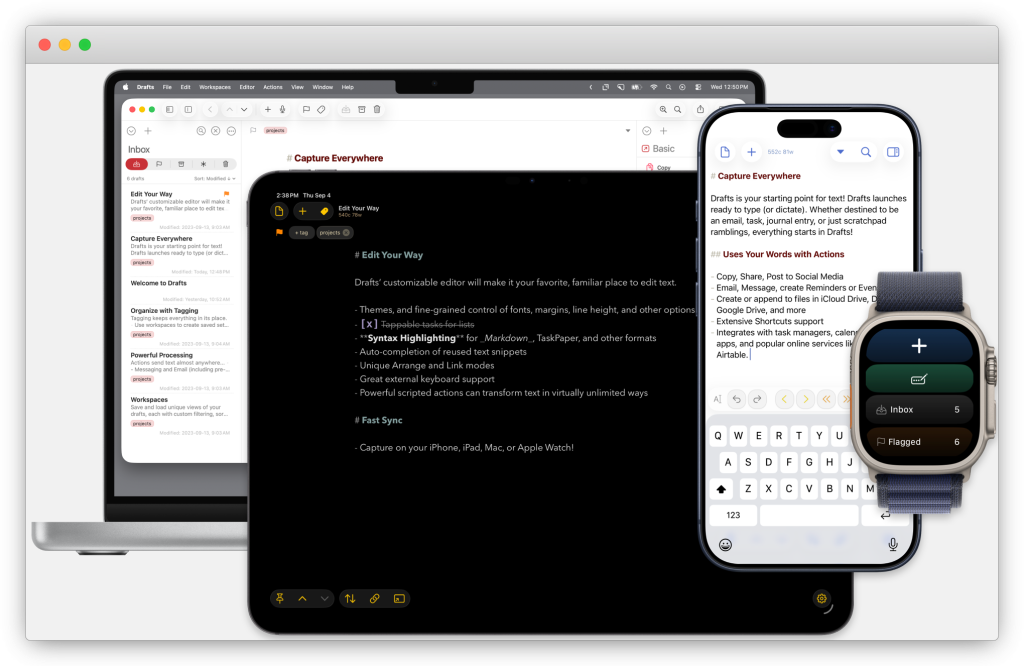 Evernote to Obsidian migration | Drafts