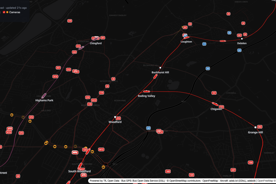 Forest Edge Live Map